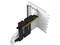 Kit de Montaje Vertical para la Gráfica NZXT H7 Serie, Soporte de Gráfica y Cable Riser PCIe 4.0, Blanco Mate.