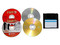 Unidad Combo LiteOn Externa : Quemador de CDs Graba/Regraba/Lee :: 24x/12X/24X + DVD-ROM 8x(Lectura), Interfase USB v2.0.