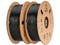Rollo de Filamento Creality End Fast PLA Value Pack de 1.75mm, 1Kg. Color Negro-Negro.