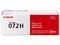 Cartucho de Tóner CANON 072H Negro, Rendimiento 4100 páginas, Compatible con impresoras LBP172, MF289 y MF284.