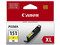 Cartucho de tinta Canon, Amarillo, Modelo: CLI-151XL.
