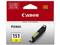 Cartucho de Tinta Canon Amarillo, Modelo: CLI-151Y