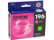 Cartucho de Tinta Epson 196 Magenta Modelo: T196320.