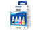 Paquete de Recarga de 4 Tintas Epson T664520-4P, Negro, Magenta, Amarillo y Cian.