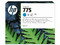 Cartucho de tinta HP LF 775, 500ml. Color Cian.