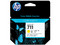 Pack de ahorro de 3 cartuchos de tinta HP 711, Amarillo, Modelo: CZ136A.