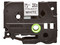 Cinta de impresión Laminada Brother, Negro sobre Blanco, Modelo: TZES261G.