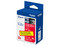 Cinta Brother Extra Adhesivo, 24mm×8m, Amarilla, Texto Negro, Modelo TZES651G.