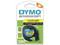 Cinta Etiquetadora Dymo Letratag Berol 91332 Negro sobre Amarillo de Plástico.
