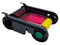 Cinta de Color Evolis R5F202A100 de 5 Paneles, 200 impresiones YMCKO.
