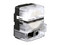 Casete de 175 Etiquetas Autolaminadas de 25.4 x 38.1 mm, para Cables de 4 a 8.1 mm de Diámetro, Color Blanco.