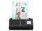 Escáner Compacto Epson WorkForce ES-C380W, Resolución de 600DPI, USB, Wi-Fi, Color Negro.