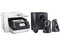 Multifuncional de inyección de tinta a color HP Officejet Pro 8720, Impresora, Copiadora, Escáner y Fax, resolución hasta 4800 x 1200 dpi, Wi-Fi, Ethernet, USB. Incluye Bocinas Logitech Z313.