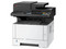 Multifuncional Láser Kyocera EcoSys MA4000x/l, Monocromática, Impresora, Copiadora, Escáner y Fax, Resolución de 600 DPI, USB, Ethernet. Color Blanco.