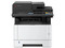 Multifuncional Láser Kyocera EcoSys MA4000x/l, Monocromática, Impresora, Copiadora, Escáner y Fax, Resolución de 600 DPI, USB, Ethernet. Color Blanco.