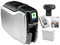Kit de impresión de tarjetas Zebra ZC32-000CQ00LA00, impresora ZC300, 200 tarjetas PVC, cámara web.