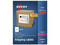Etiquetas Avery 05165, Para Impresión Láser, color blanco, 100 Etiquetas.