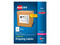 Etiqueta Autoadhesiva Avery, Carta, 100 Piezas. Color Blanco.