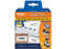 Rollo de 400 etiquetas Brother blancas precortadas de 38 x 90.3 mm.