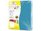 Papel cortado Eurocolors EC0003 tamaño Carta, 100 piezas. Color Celeste.