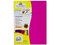 Papel cortado Eurocolors EC0005 tamaño Carta, 100 piezas. Color Rosa.