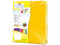 Papel cortado Eurocolors EC0008 tamaño Carta, 100 piezas. Color Amarillo.
