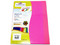 Papel cortado Eurocolors EC0081 tamaño Carta, 100 piezas. Color Rosa.
