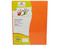 Papel cortado Eurocolors EC0096 tamaño Carta, 100 piezas. Color Naranja.
