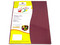 Papel cortado Eurocolors EC0098 tamaño Carta, 100 piezas. Color Vino.