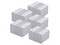 Tarjetas PVC Evolis PCVB30M  para Impresoras de Tarjetas, color blanco. Paquete con 500 tarjetas.