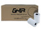 Rollo de papel térmico GHIA CTG574N de 57 x 40 mm. Color Blanco. (Reacción Negro)
