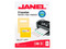 Etiquetas Adhesivas Janel Láser J-5267 de 13 x 45 mm, 8000 etiquetas.