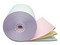 Rollo de Papel PCM Autocopiante de 76 x 70 mm, 50 piezas, Color Blanco.