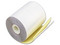 Rollo de Papel de Autocopia POSline RP2C7670 de 76x70mm, 2 tantos. Color Blanco/Amarillo