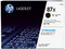 Cartucho de tóner HP 87X Negro Alto rendimiento Laserjet Original (CF287X).