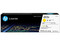 Toner HP 222A W2222A amarillo, compatible con LaserJet Pro MFP 3303 / MFP 3388, rendimiento de 1,200 páginas.