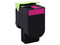 Cartucho de tóner Lexmark Magenta, Modelo: 708M.