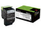 Cartucho de Tóner Lexmark Negro, Alto Rendimiento, Modelo: 70C8HK0