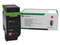 Tóner LEXMARK 75M4XM0 Magenta, Rendimiento de 11,700 Páginas, Compatible con Impresoras CS632/CX635.