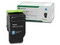 Cartucho de Tóner Lexmark Cian de alto rendimiento, Modelo: 78C4UC0.
