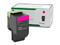 Cartucho de Tóner Lexmark Magenta, Modelo: 78C4XM0.