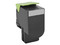 Cartucho de Tóner Lexmark Negro, Modelo: 80C8SK.