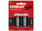 Paquete de 2 Baterías Eveready Super Heavy Duty C de 1.5V.