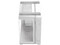 Gabinete ASUS TUF Gaming Case GT 502 Horizon, Mid Tower, ATX, Panel de Cristal Templado, No Incluye Fuente de Poder. Color Blanco.