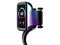 Sistema de Enfriamiento Líquido HYTE THICC Q80 TRIO, 360mm, ARGB, Pantalla LCD. Color Negro.