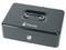 Caja Dinero Nextep Metalica Extra Grande 30 cm Bandeja Con Clips Para 4 Billetes.