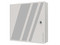 Controlador Wi-Fi Hikvision DS-K2702WX-E1 de 2 puertas, Administrable en la Nube con Hik-Connect Teams, hasta 100,000 usuarios, 10,000 huellas, 200,000 tarjetas y 600,000 eventos.