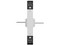 Barrera de Acceso Inteligente ZKTeco MARS-F1200, Bidireccional, Acero SUS304, Ancho de Carril de 40 cm, Hasta 25 Accesos por Minuto, Indicador LED, Protección IP34.