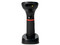 Lector de Código de Barras Ghia GSW2, Bluetooth y Receptor USB con Base de Carga, Compatible con QR.