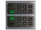 Lector de Proximidad y Contraseña ZKTeco KR502E Compatible con Paneles de la Serie InBio. Colores Negro y Gris.